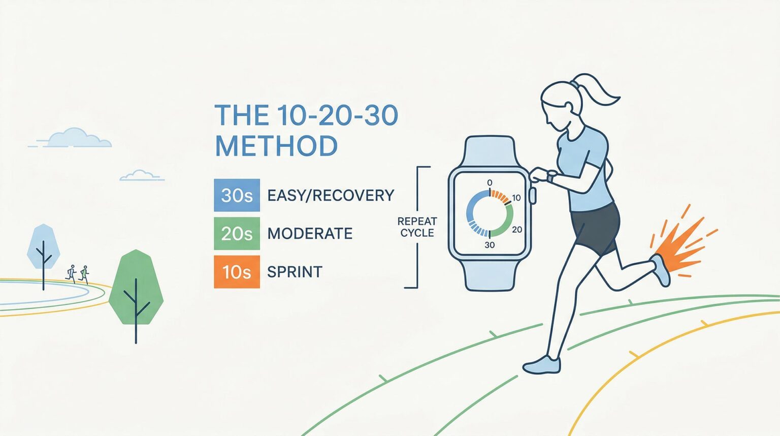 Try the 10-20-30 method for fun and efficient exercise - Six Minute Mile