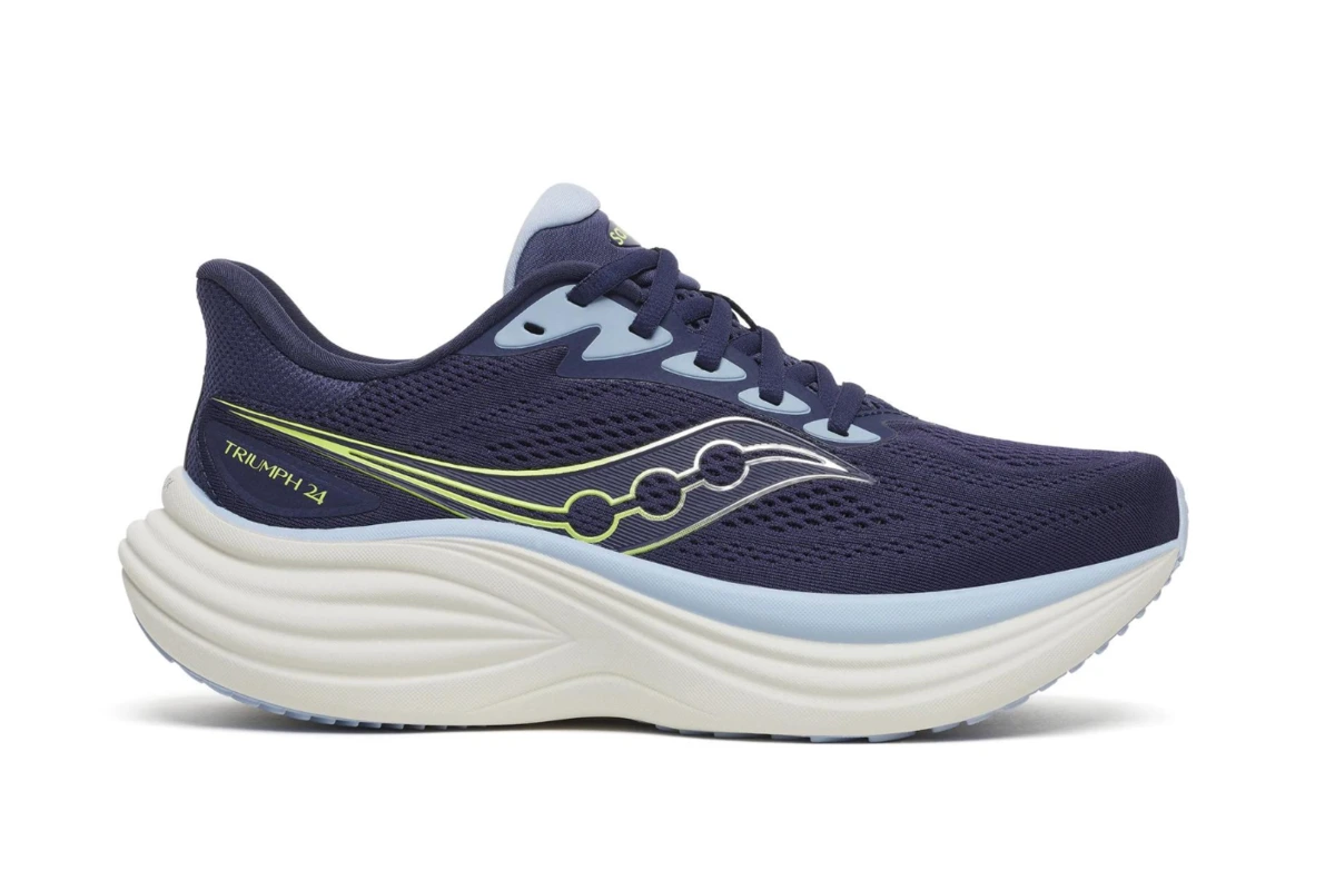 The Saucony Triumph 24 is a Fun, Light and Springy Training Wonder