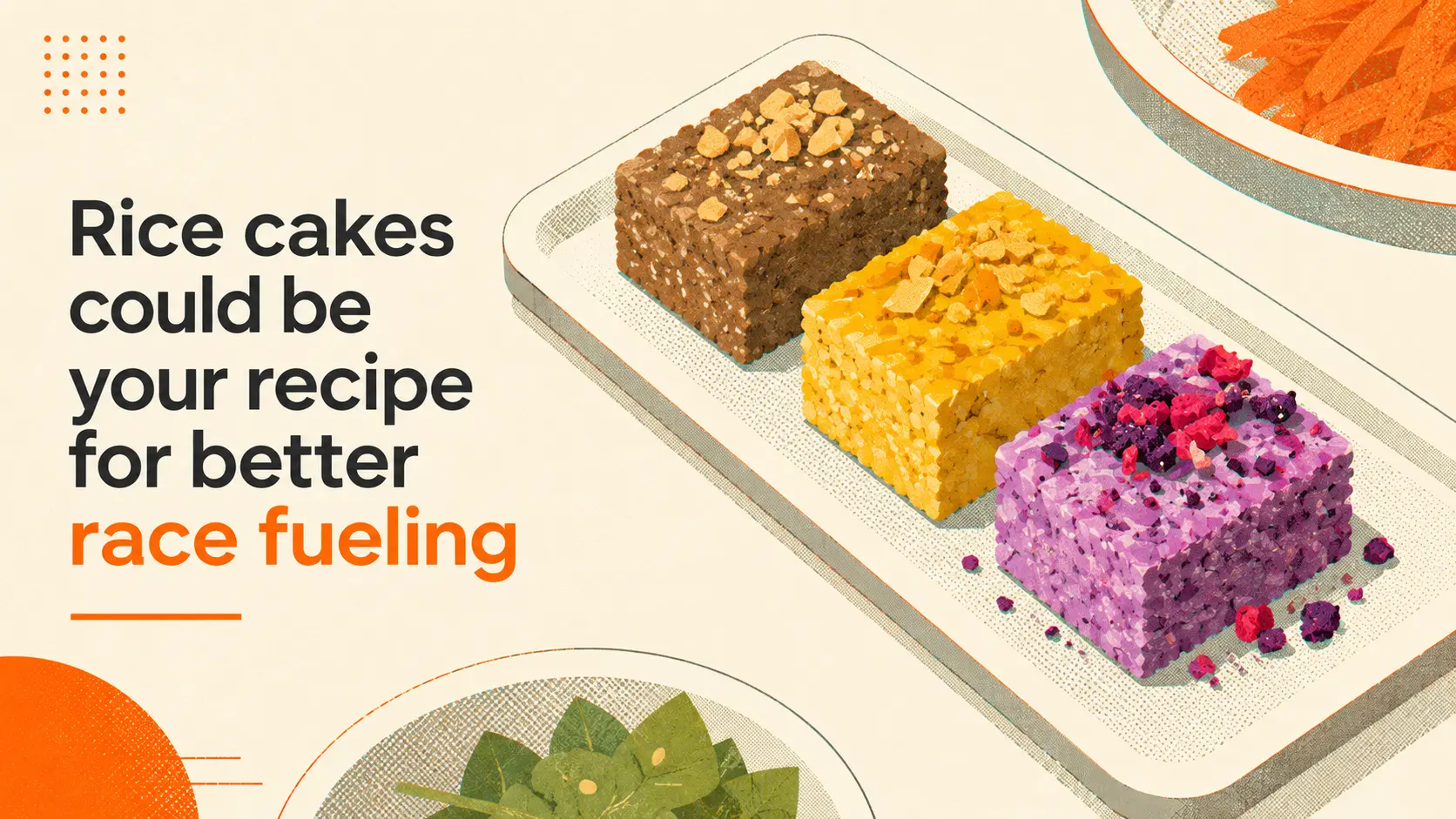 Rice cakes could be your recipe for better race fueling