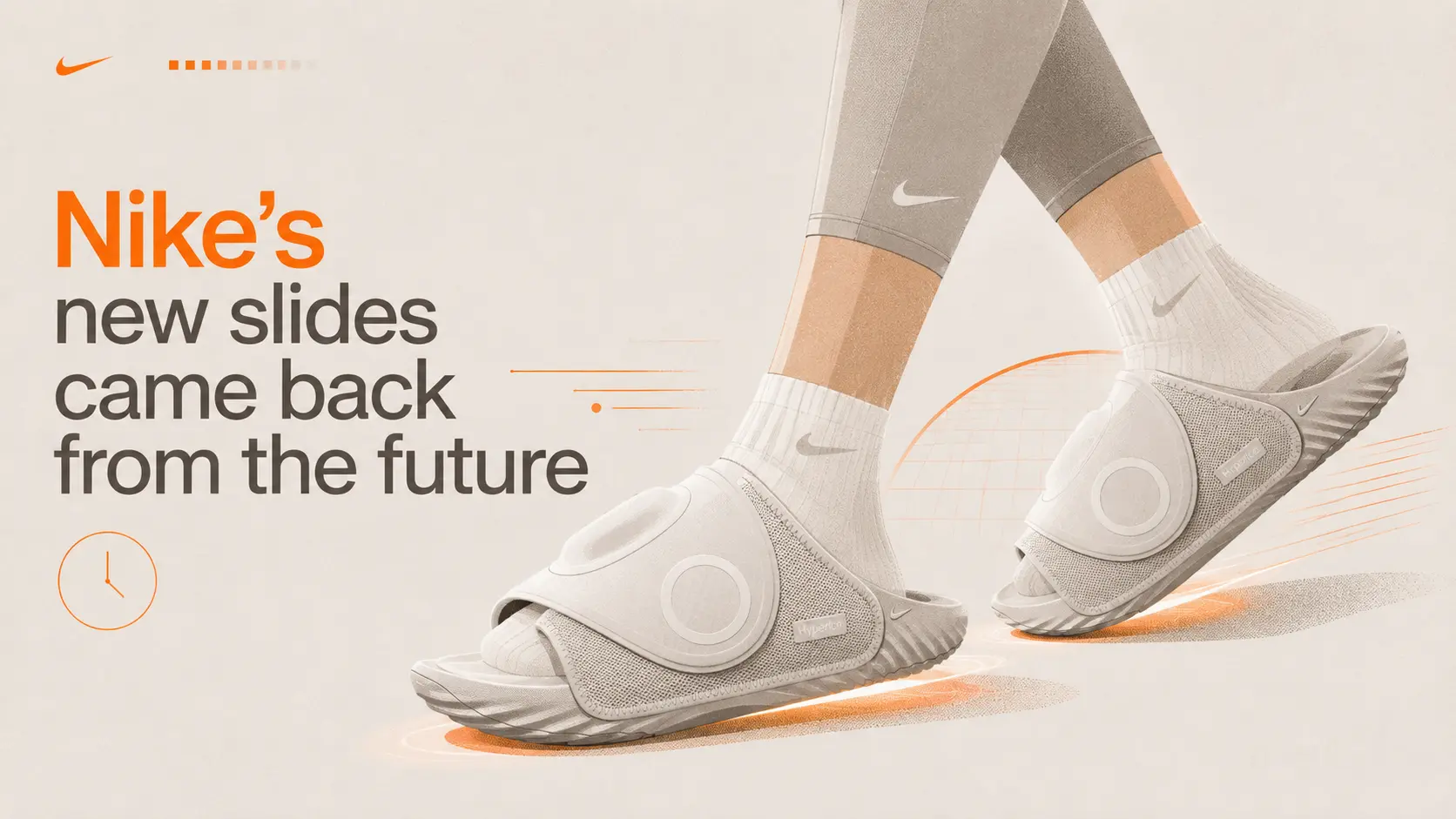 Nike’s new slides came back from the future