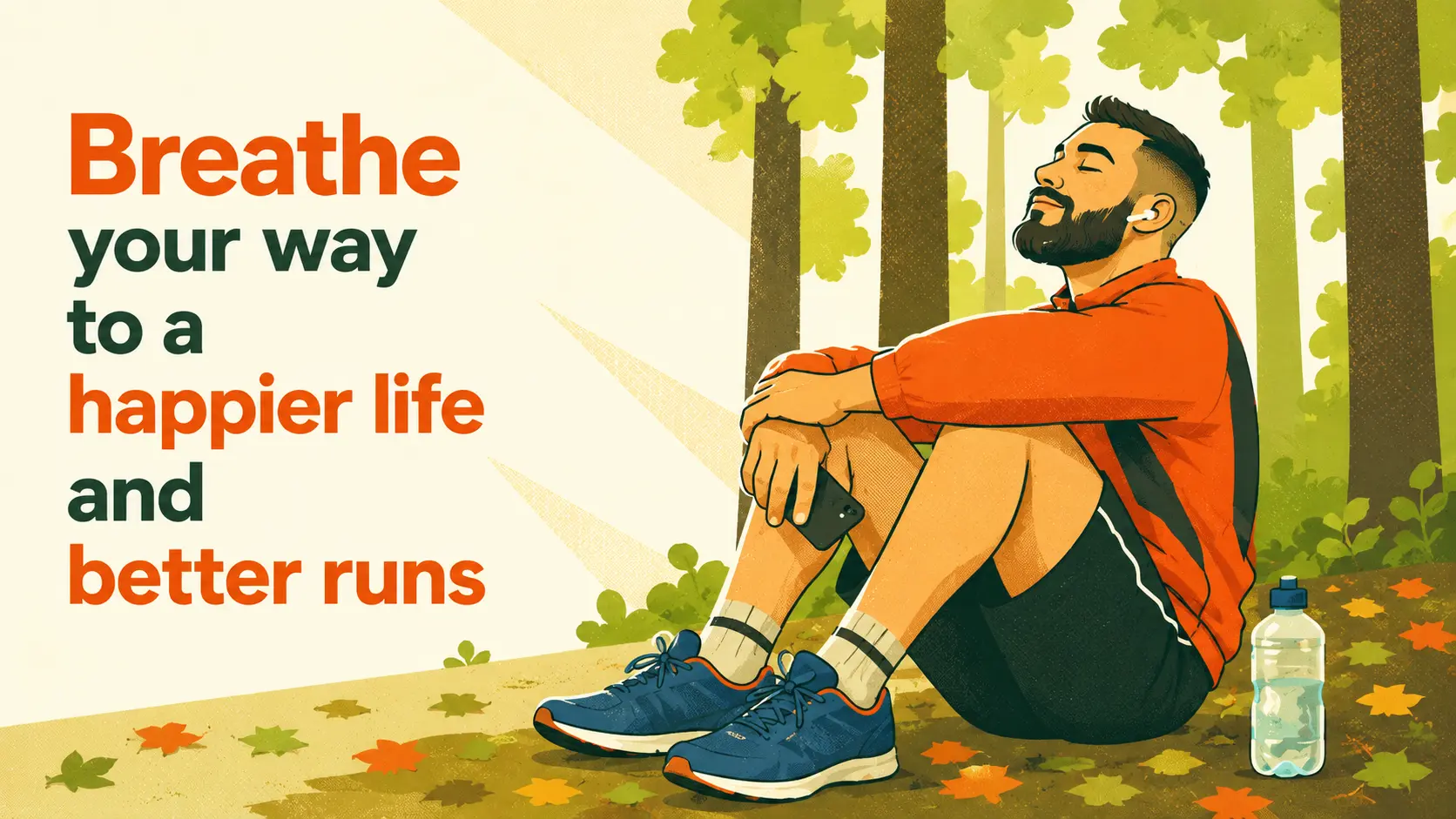 Breathe your way to a happier life and better runs