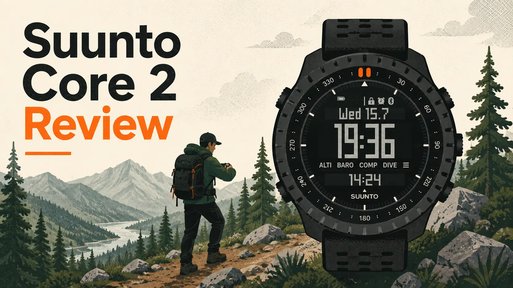 Suunto Core 2 Review featured image.