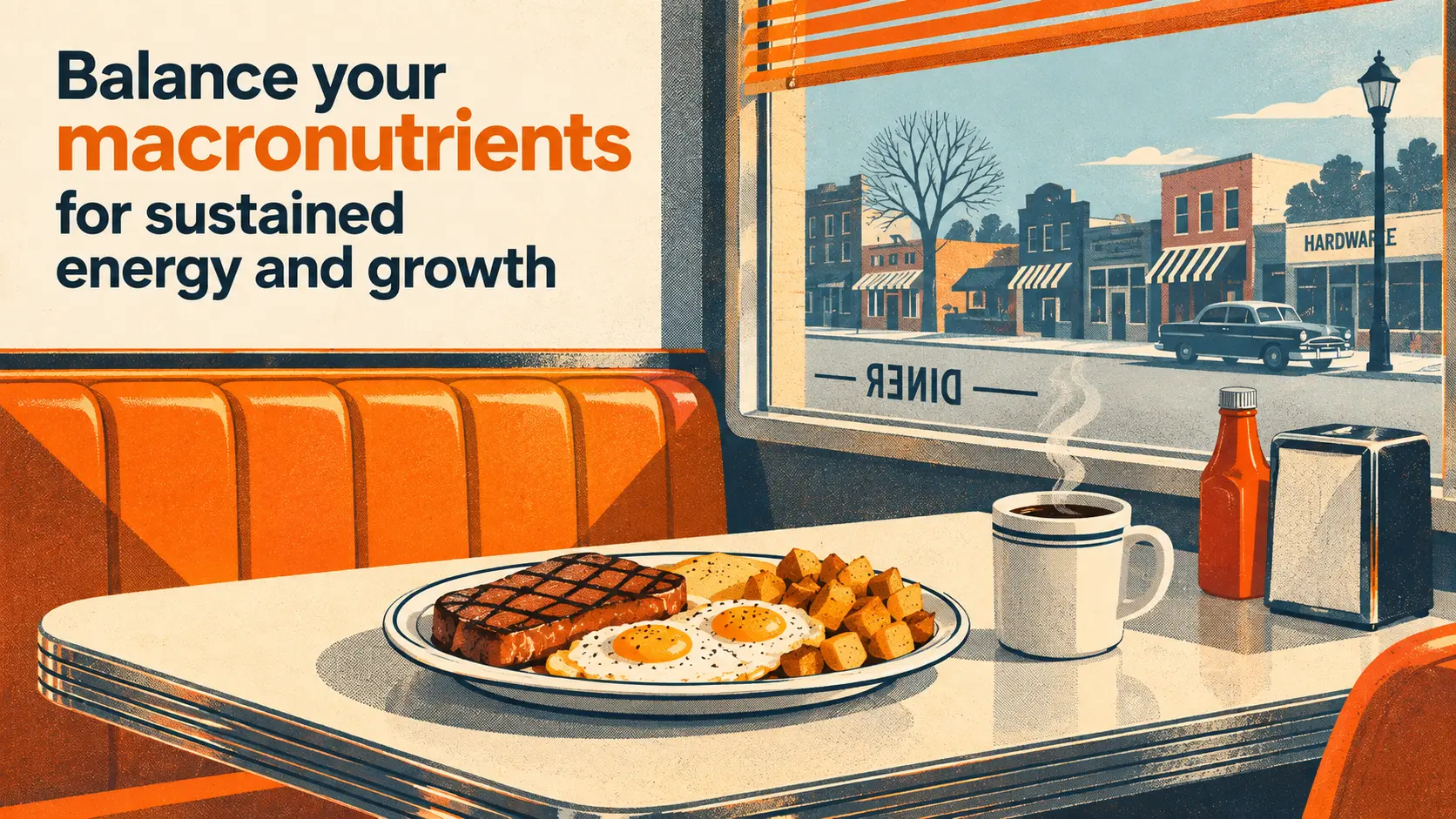 Balance your macronutrients for sustained energy and growth